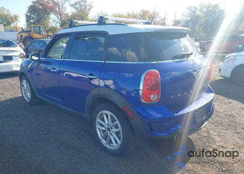 2016 Mini Countryman Cooper S from USA, damaged, VIN WMWZC3C53GWT07514
